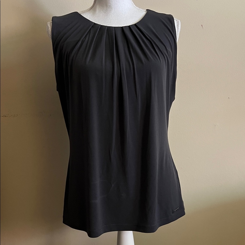 Calvin Klein Black Sleeveless Top